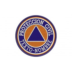 CIVIL PROTECTION (Circular Emblem) Custom Embroidered Patch