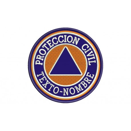 CIVIL PROTECTION (Circular Emblem) Custom Embroidered Patch