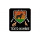 Parche Bordado CAZA MENOR (Personalizable)