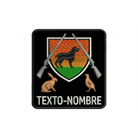 SMALL GAME HUNTING Custom Embroidered Patch