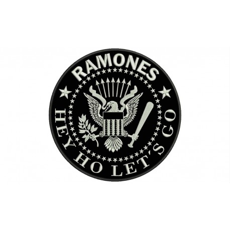 RAMONES Embroidered Patch
