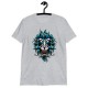 Camiseta Impresa Diseño Leon (Gris Claro)