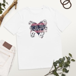 Printed T-shirt Romantic Heart Design