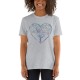 Printed T-shirt Heart and Tree of Life Design