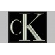 CALVIN KLEIN (Logo) Embroidered Patch