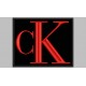 CALVIN KLEIN (Logo) Embroidered Patch