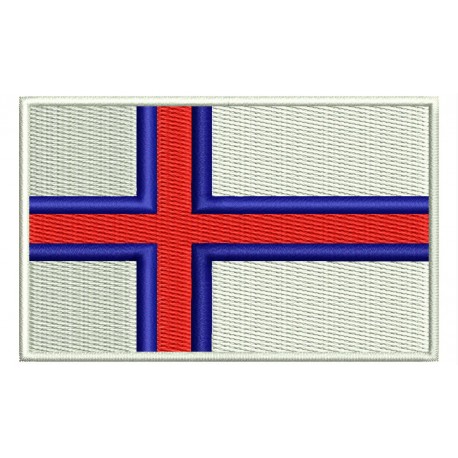 Parche Bordado Bandera ISLAS FEROE