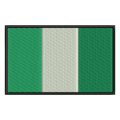 Parche Bordado Bandera NIGERIA