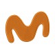 Parche Bordado MOVISTAR (Bordado NARANJA)