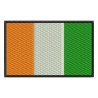 IVORY COAST FLAG Embroidered Patch
