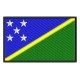 SOLOMON ISLANDS FLAG Embroidered Patch