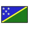 SOLOMON ISLANDS FLAG Embroidered Patch