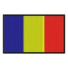 CHAD FLAG Embroidered Patch