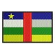 CENTRAL AFRICAN REPUBLIC FLAG Embroidered Patch