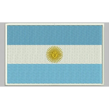 ARGENTINA FLAG Embroidered Patch