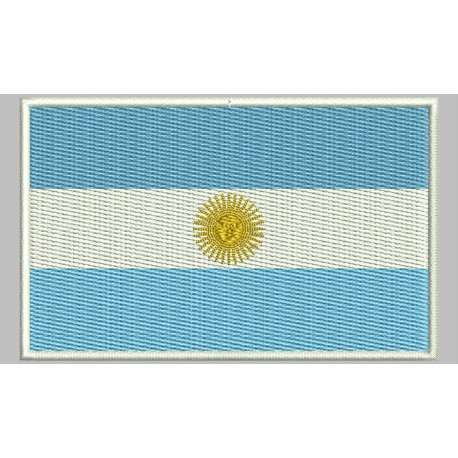 Parche Bordado Bandera ARGENTINA