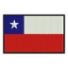 CHILE FLAG Embroidered Patch