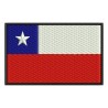 CHILE FLAG Embroidered Patch