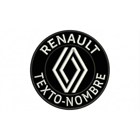 RENAULT Custom Embroidered Patch