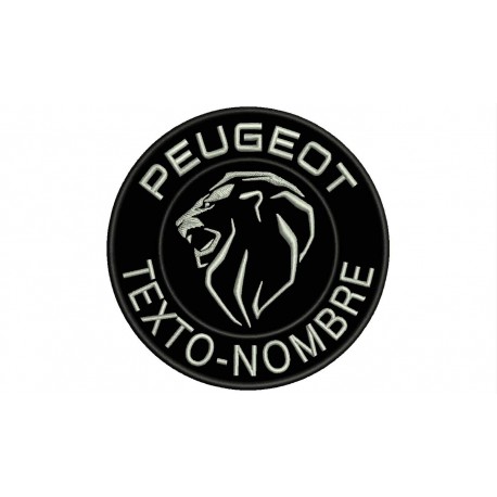 PEUGEOT Custom Embroidered Patch