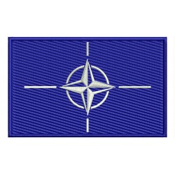 Parche Bordado Bandera OTAN