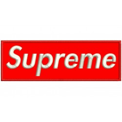 SUPREME Embroidered Patch
