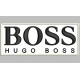 Parche Bordado HUGO BOSS (Bordado NEGRO / Fondo BLANCO)