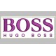 Parche Bordado HUGO BOSS (Bordado VIOLETA / Fondo BLANCO)