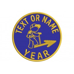 SAINT JAMES WAY (PILGRIM) Custom Embroidered Patch