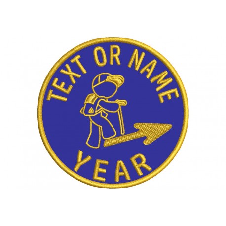 SAINT JAMES WAY (PILGRIM) Custom Embroidered Patch