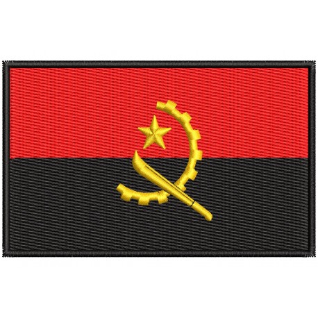 Parche Bordado Bandera ANGOLA