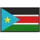 SOUTH SUDAN FLAG Embroidered Patch