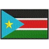 Parche Bordado Bandera SUDAN del SUR