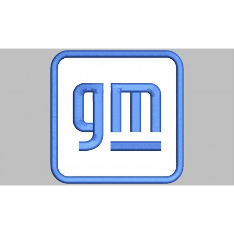 GM (General Motors) Embroidered Patch