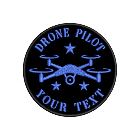 DRON PILOT Custom Embroidered Patch