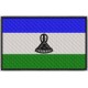 Parche Bordado Bandera LESOTO