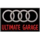 AUDI Custom Embroidered Patch. BLACK Background.