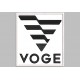 VOGE Embroidered Patch