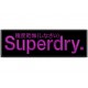 Parche Bordado SUPERDRY (Bordado VIOLETA / Fondo NEGRO)