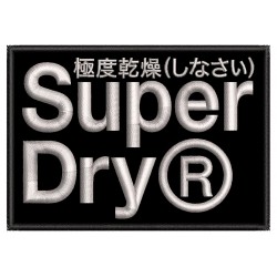 SUPERDRY (Vertical) Embroidered Patch