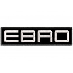 EBRO Embroidered Patch