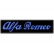 ALFA ROMEO (Letters) Embroidered Patch