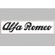 ALFA ROMEO (Letters) Embroidered Patch