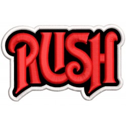 RUSH Embroidered Patch