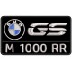 BMW GS Custom Embroidery Patch