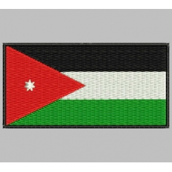 JORDAN FLAG Embroidered Patch