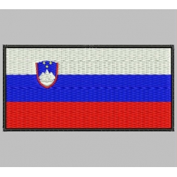 SLOVENIA FLAG Embroidered Patch