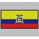 ECUADOR FLAG Embroidered Patch