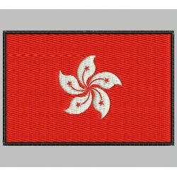 HONG KONG FLAG Embroidered Patch