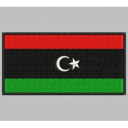 Parche Bordado Bandera LIBIA